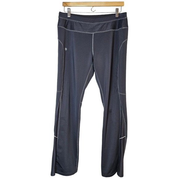 Athleta Pants - ATHLETA Runabout Yoga Athletic Stretch Pants Charcoal‎ Large Athleisure Comfy